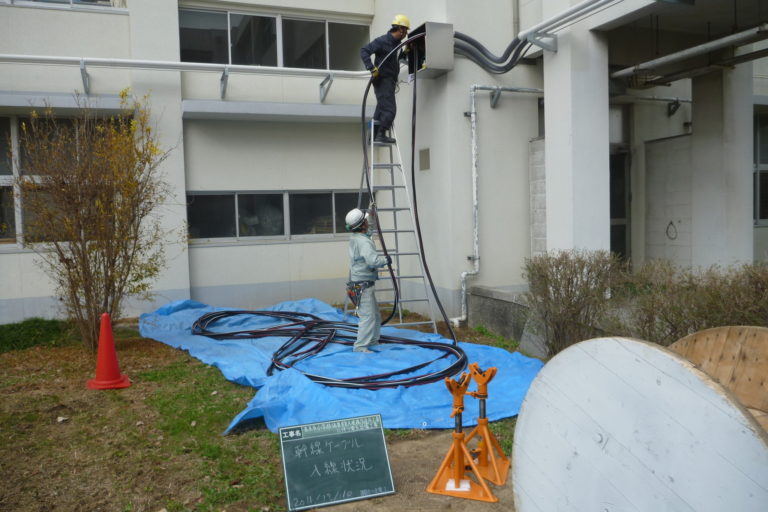 某堺市小学校改修工事の写真2